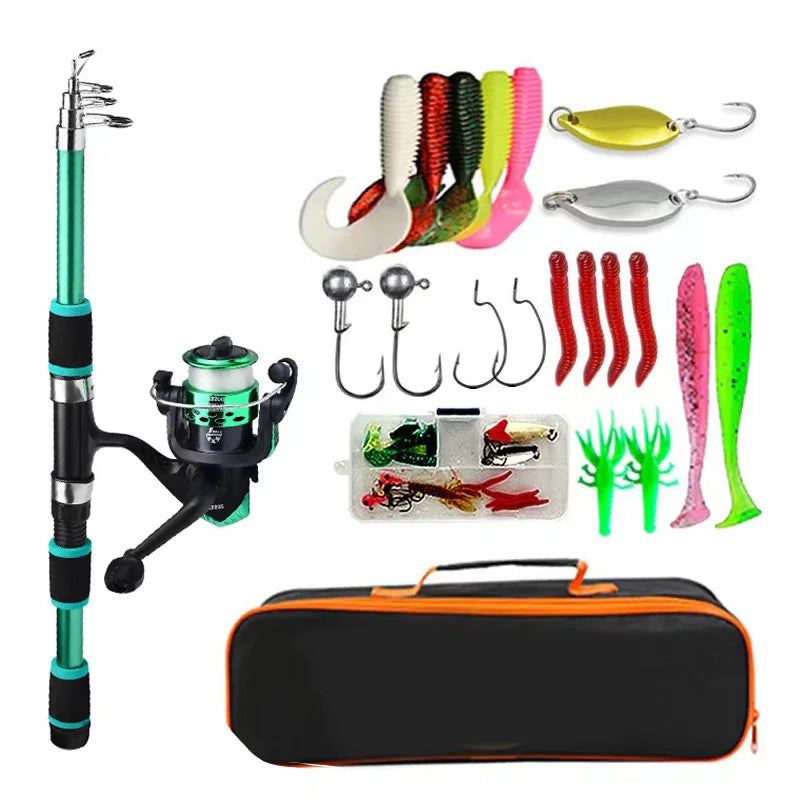 Kit Completo de Pesca